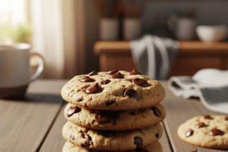 Best homemade chocolate chip cookie recipe with gooey chocolate chips