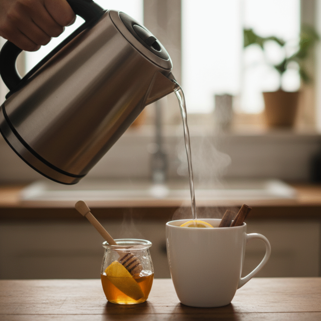How to prepare Hot Toddy step by step 1