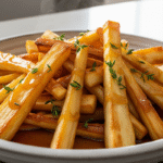 Easy Honey Roast Parsnips