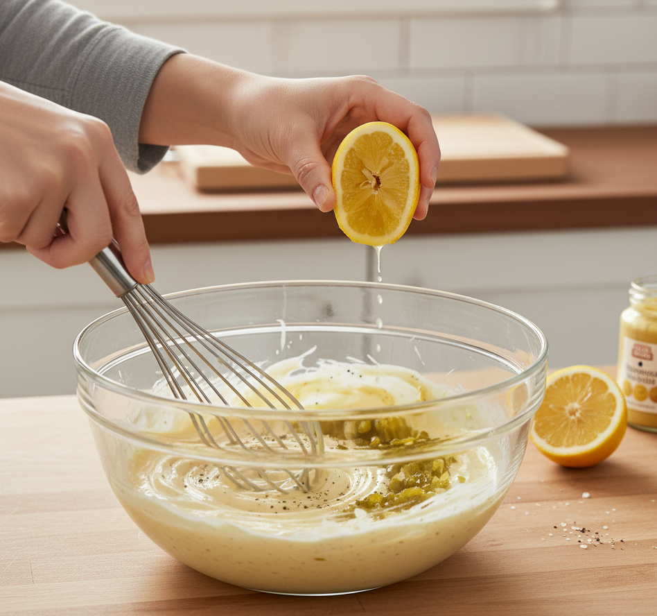 How to make homemade potato salad step by step 1