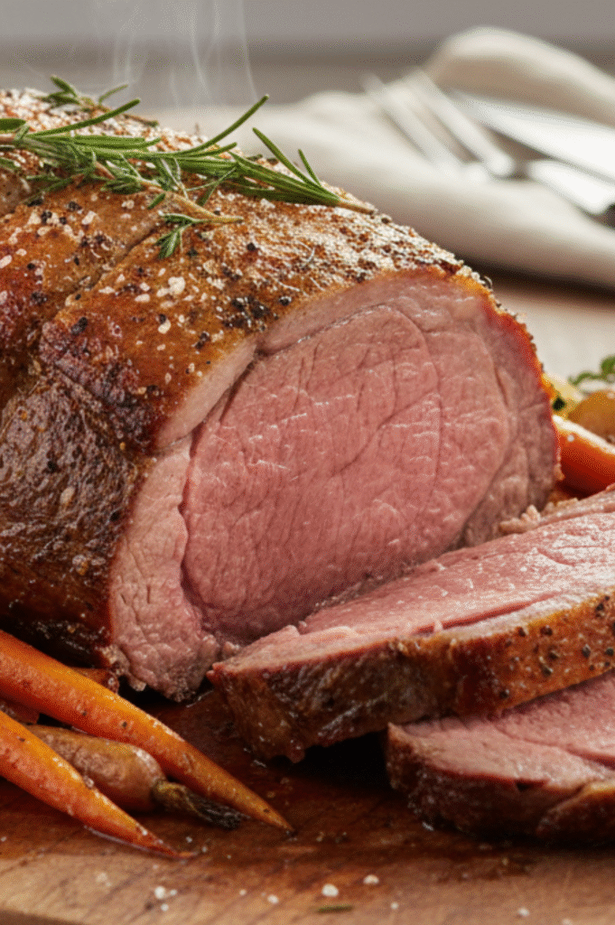 Homemade The Prime Rib with golden crust – Prime Rib style