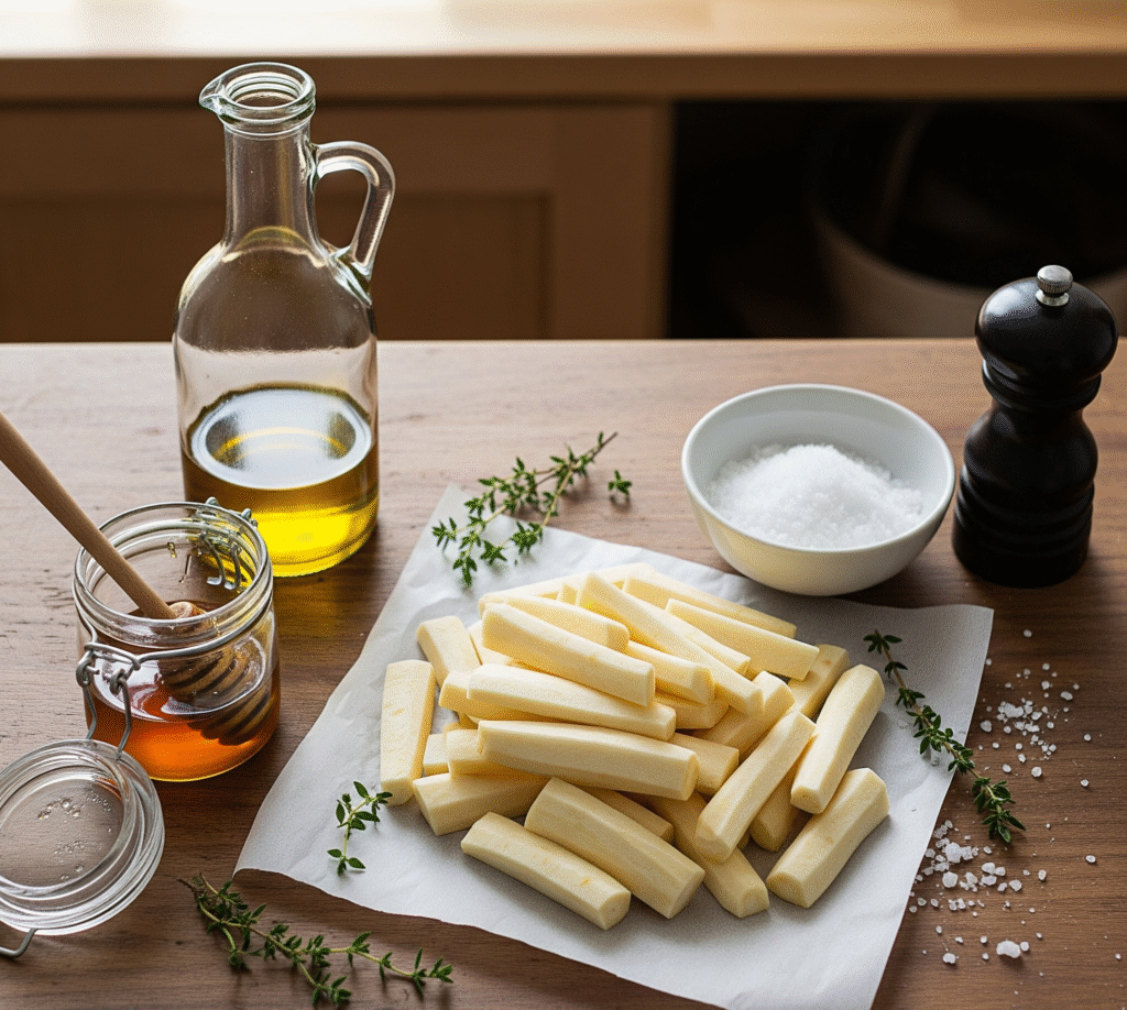 Honey Roast Parsnips Ingredients