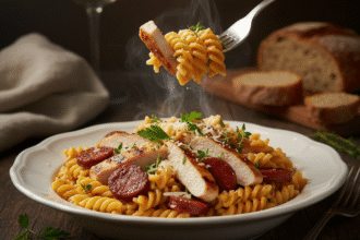 Quick Chicken Alfredo Pasta – Family-Friendly Dinner