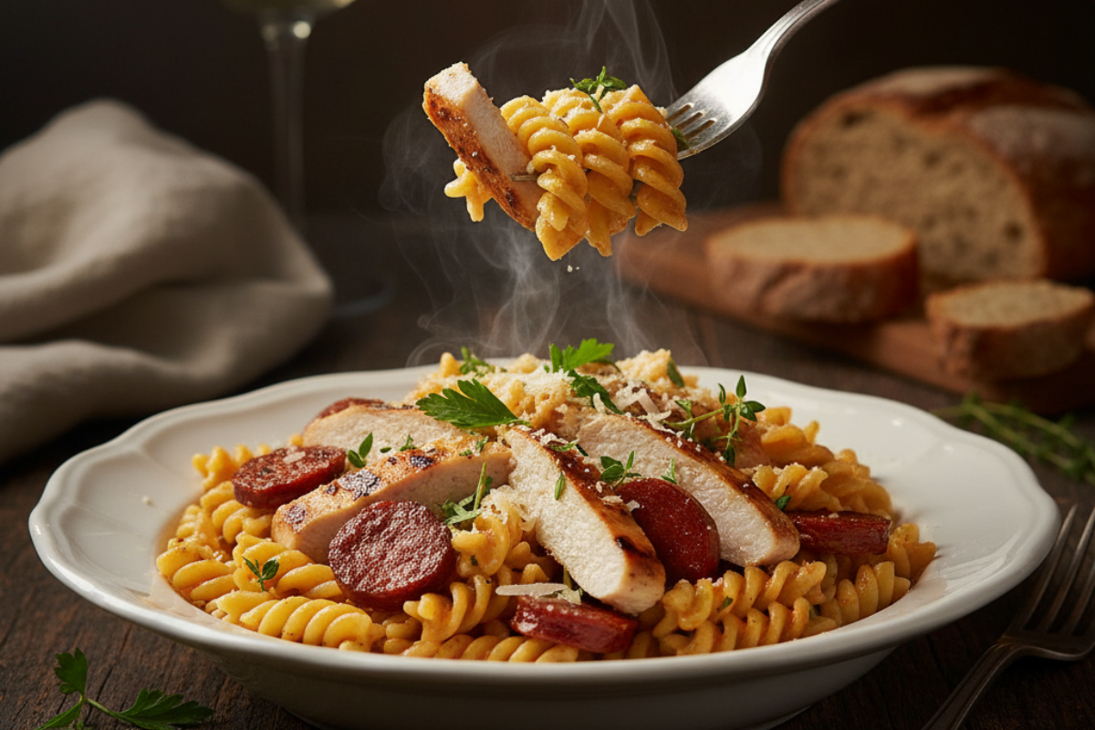 Quick Chicken Alfredo Pasta – Family-Friendly Dinner