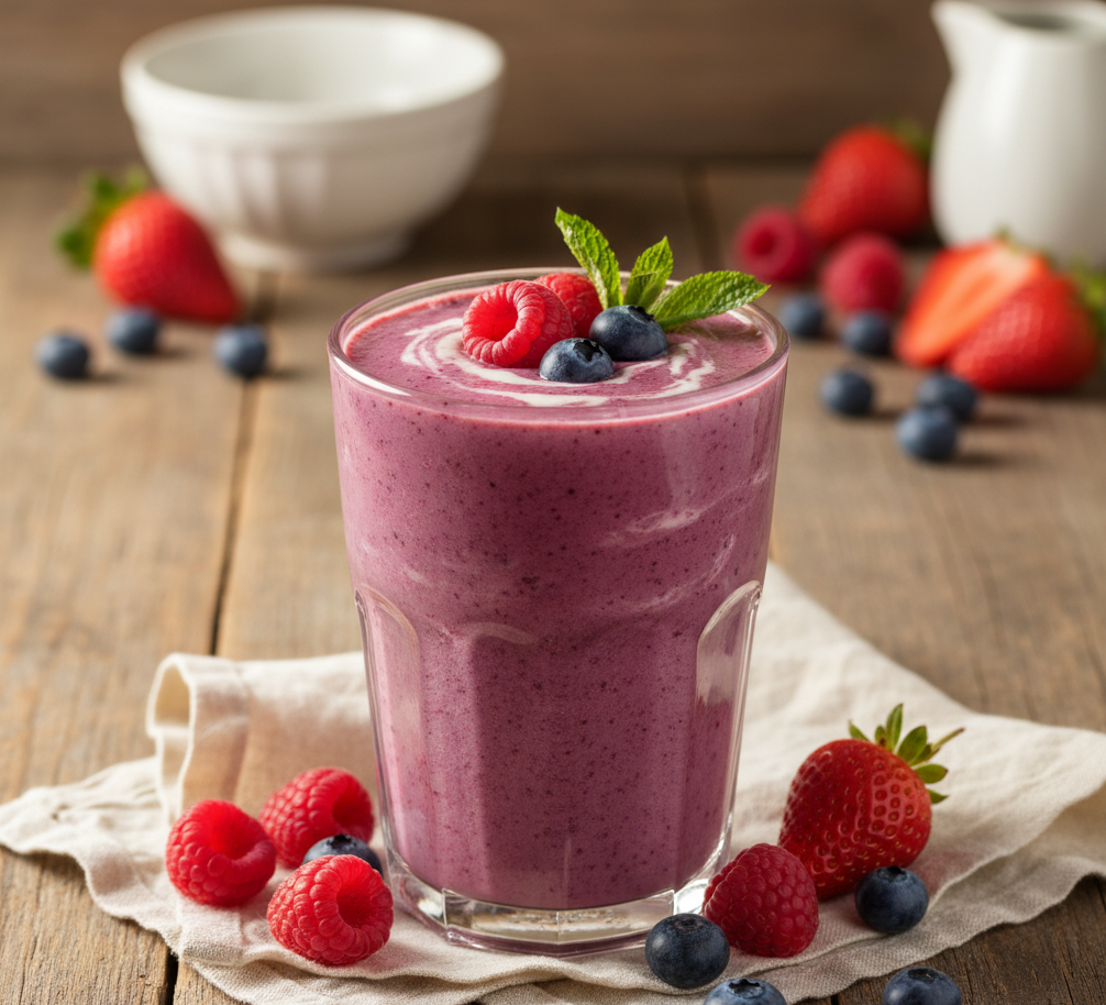 Berry Blast Protein Smoothie