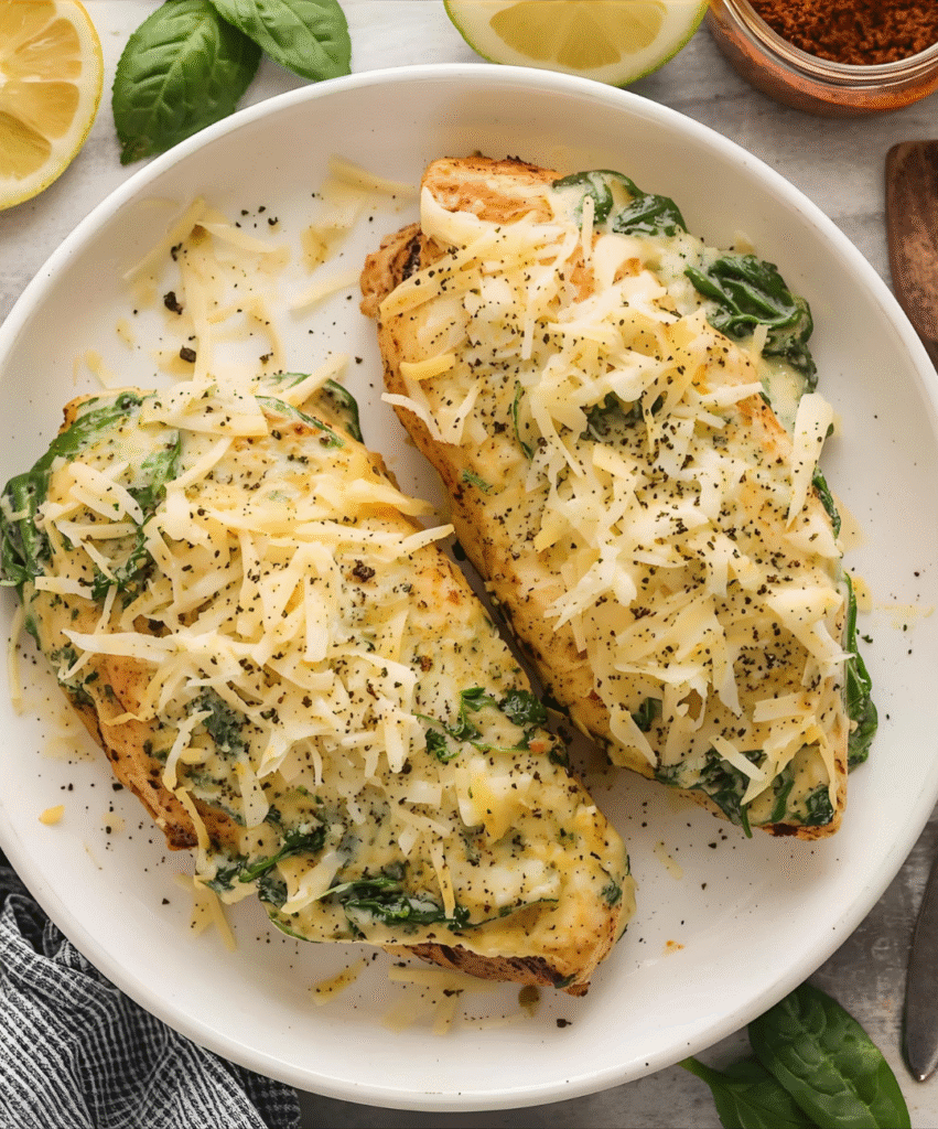 Creamy Spinach Stuffed Chicken Breast
