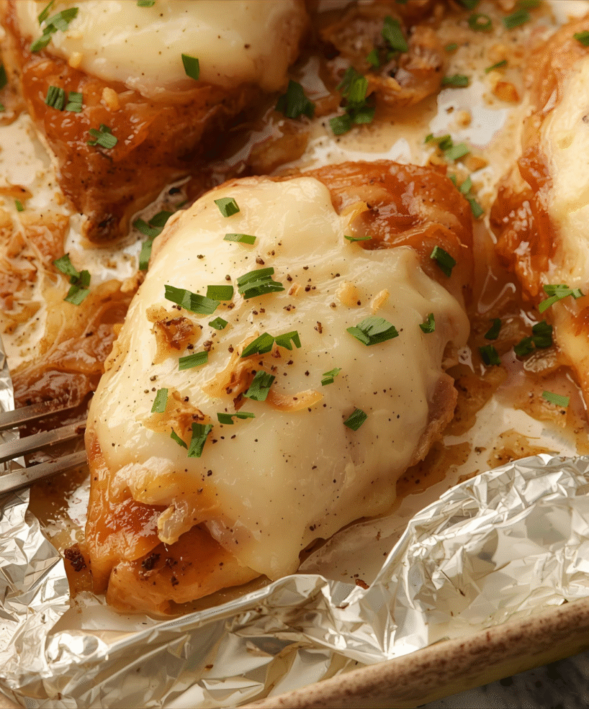 French Onion Baked Chicken