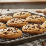 Freshly baked cookies from the best chocolate chip cookie recipe