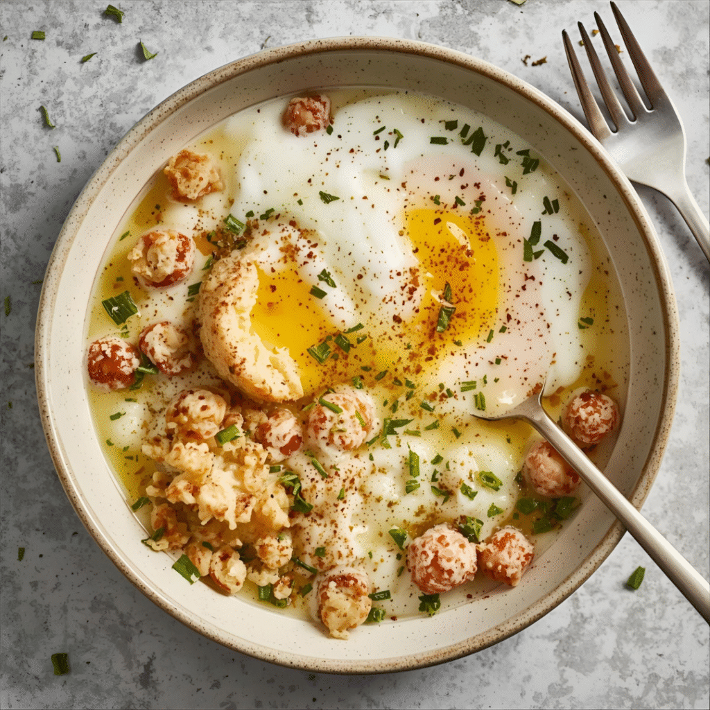 Greek Yogurt Egg Bowl, Egg Breakfast