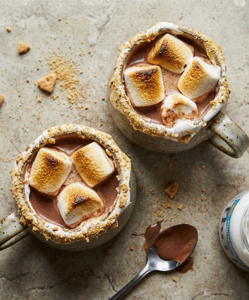 Campfire S’mores Hot Chocolate