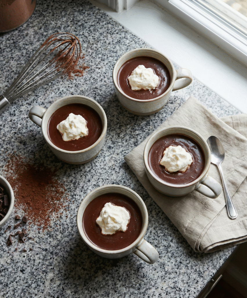 Decadent French-Style Gourmet Hot Chocolate