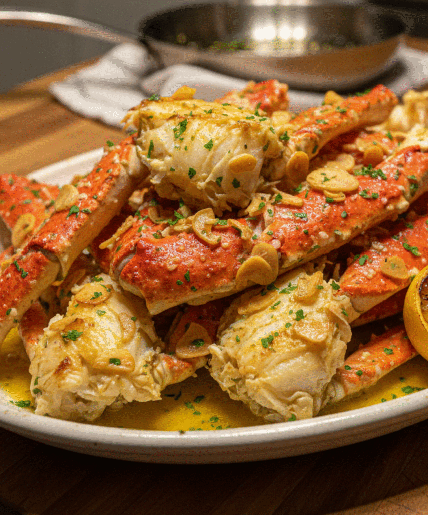 Garlic Butter Dungeness Crab