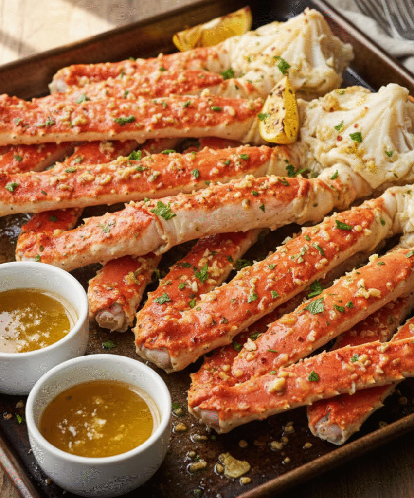 Garlic Butter King Crab Legs