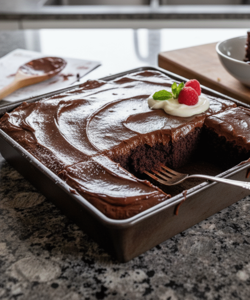 One-Bowl Wonder Chocolate Cake