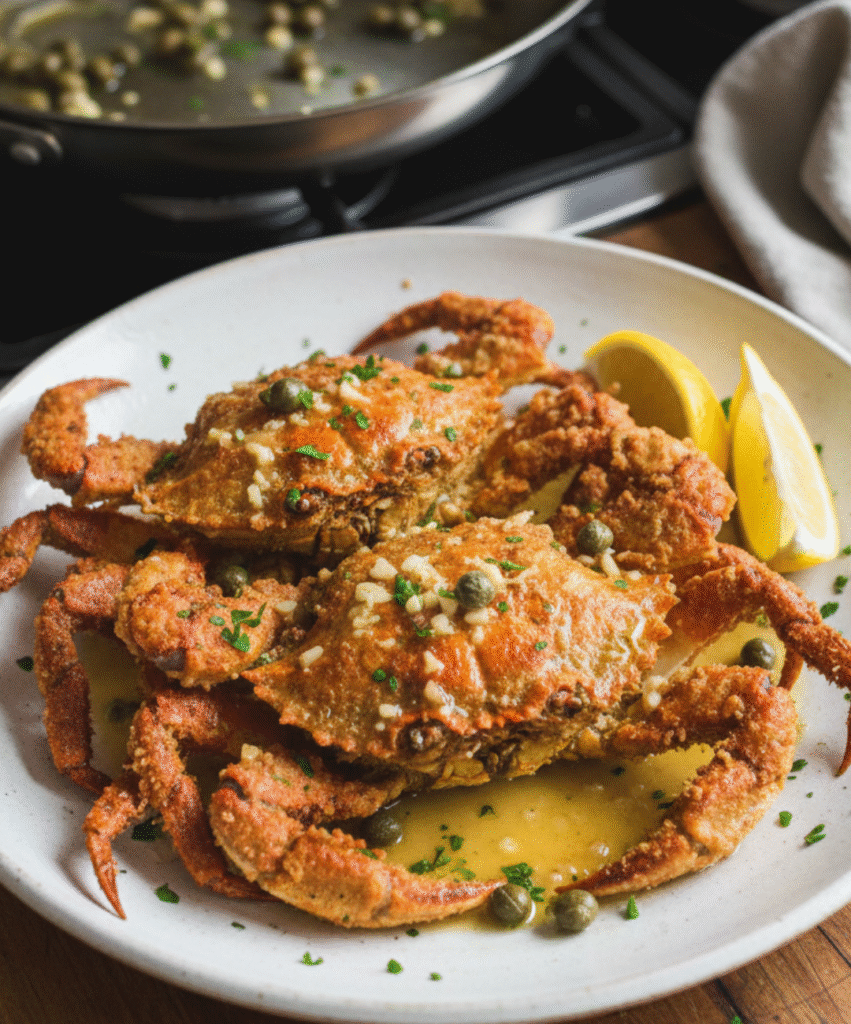 Pan-Fried Soft Shell Crab