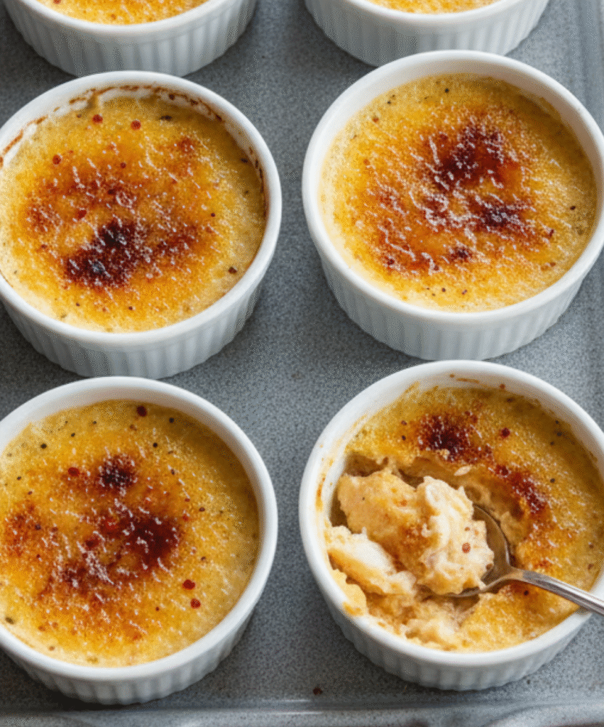 Savory Crab Brûlée Recipe Crab Dinner
