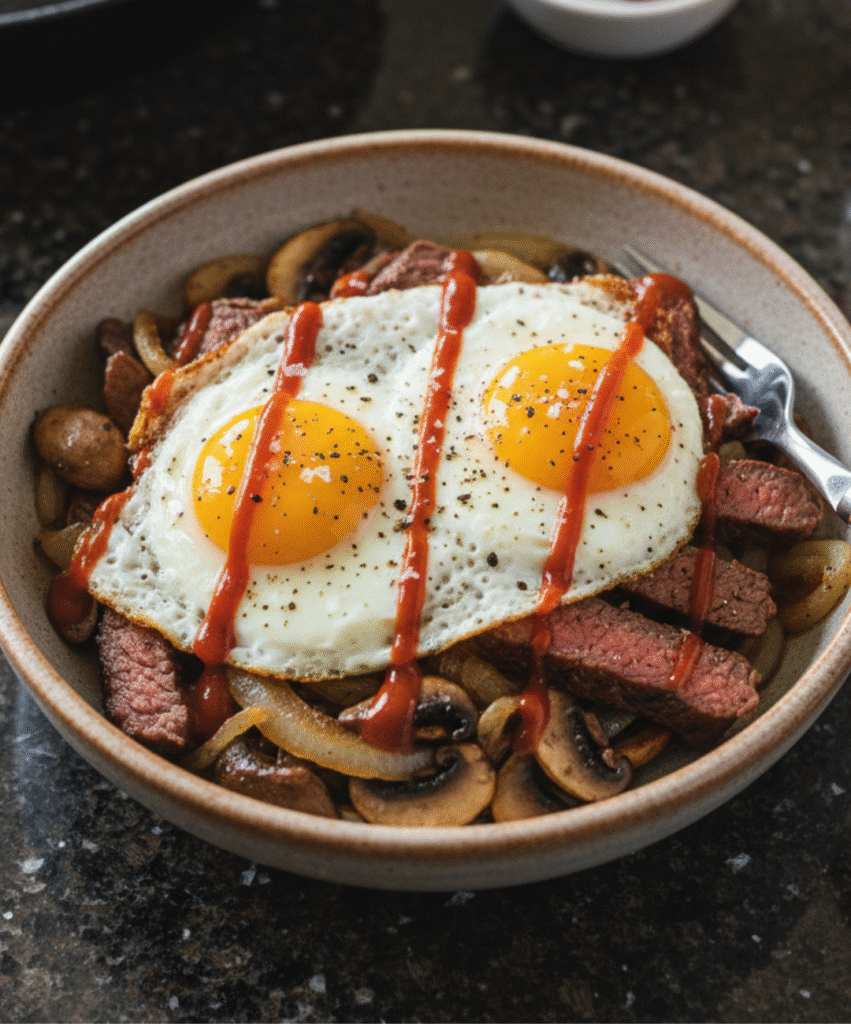 Steak & Egg Power Bowl