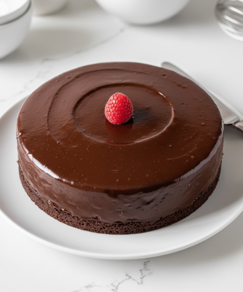 The Luxurious, Silky Chocolate Truffle Cake
