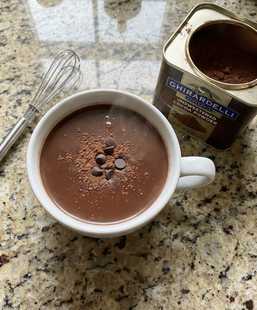 The Perfect Ghirardelli Hot Chocolate